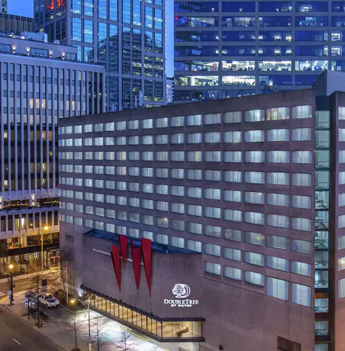 doubletree by hilton Nashville Tennessee exterior