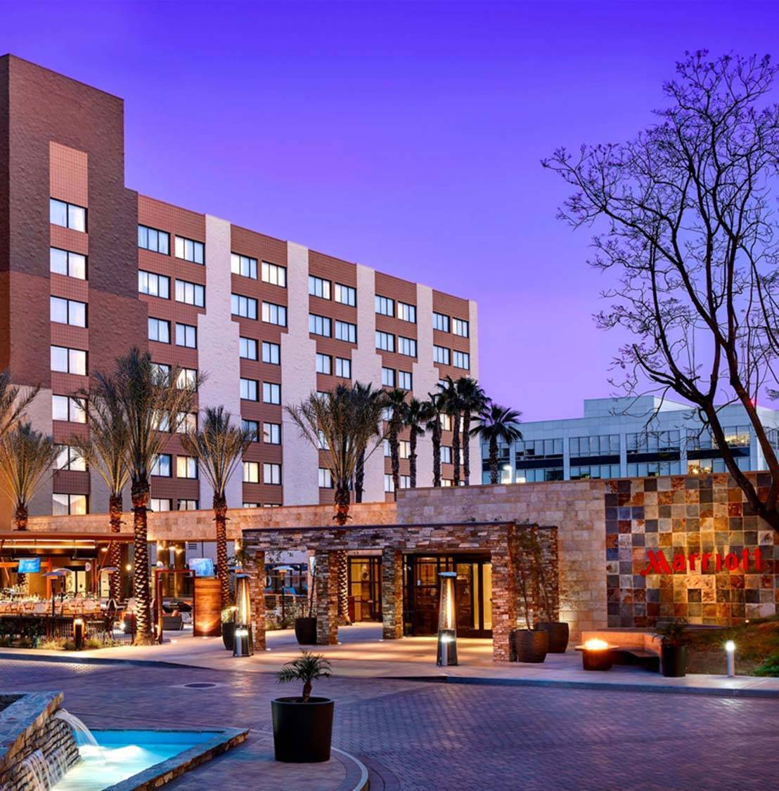 Los Angeles Marriott Burbank Airport front