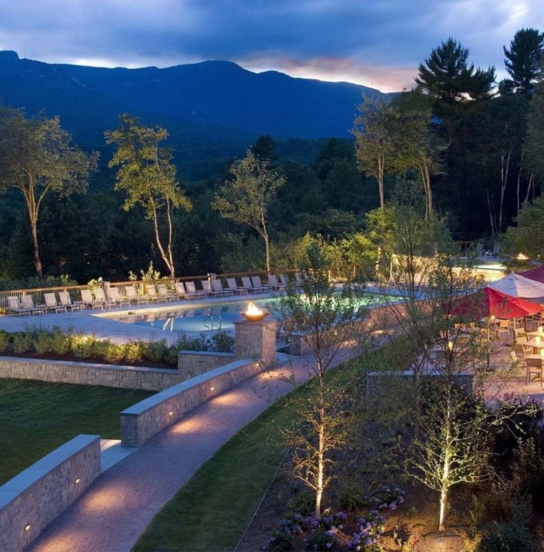 outside view of topnotch resort