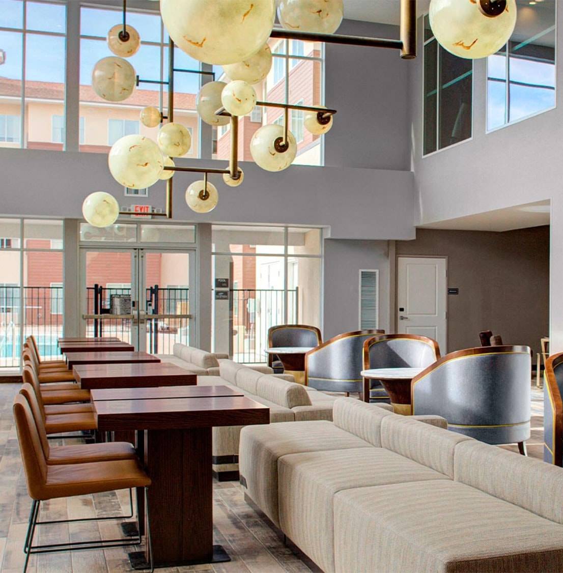 lobby at Fairfield Inn & Suites by Marriott Boulder Broomfield/Interlocken