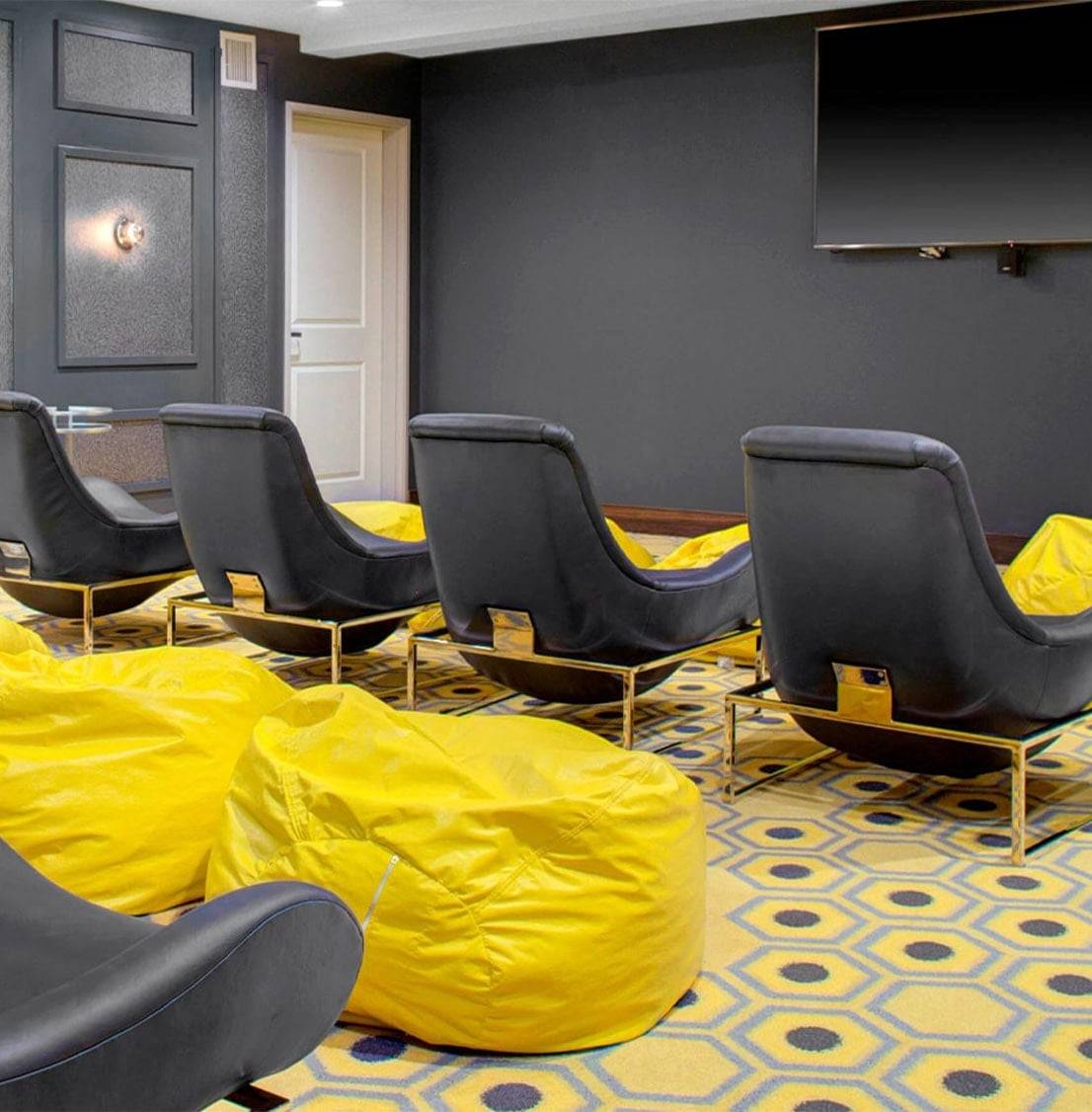 movie theater room at Residence Inn by Marriott Boulder Broomfield Interlocken