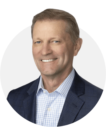 A headshot of Chris Russell