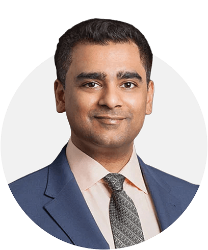 A headshot of Dev Sharma