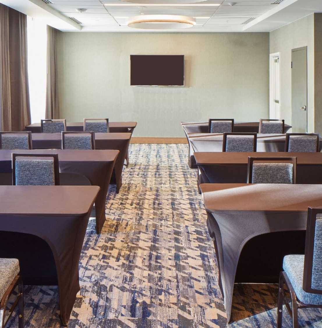 A meeting room at Hotel Trio Healdsburg