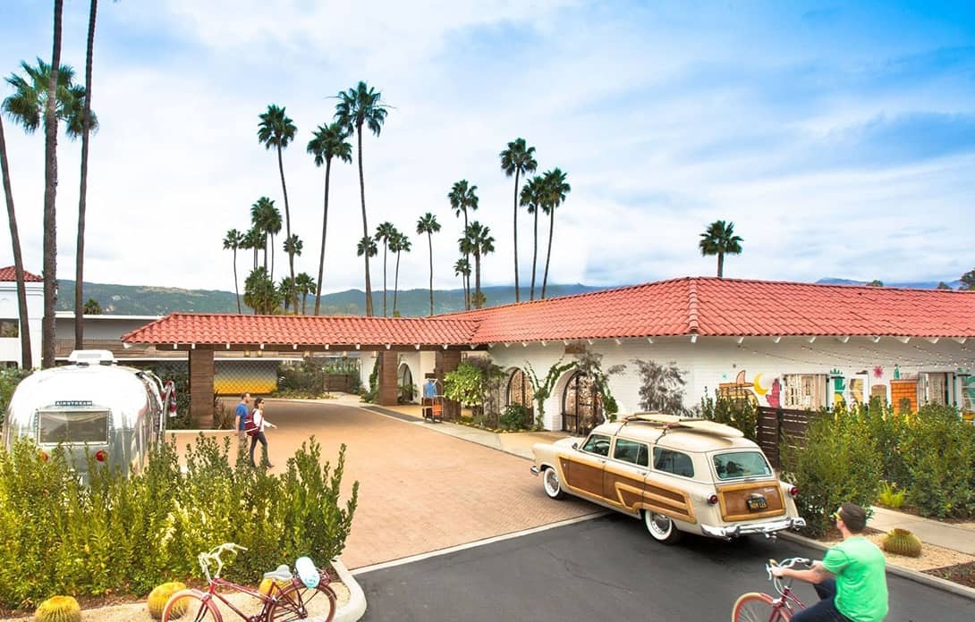 exterior view of Kimpton Goodland Goleta Hotel Santa Barbara
