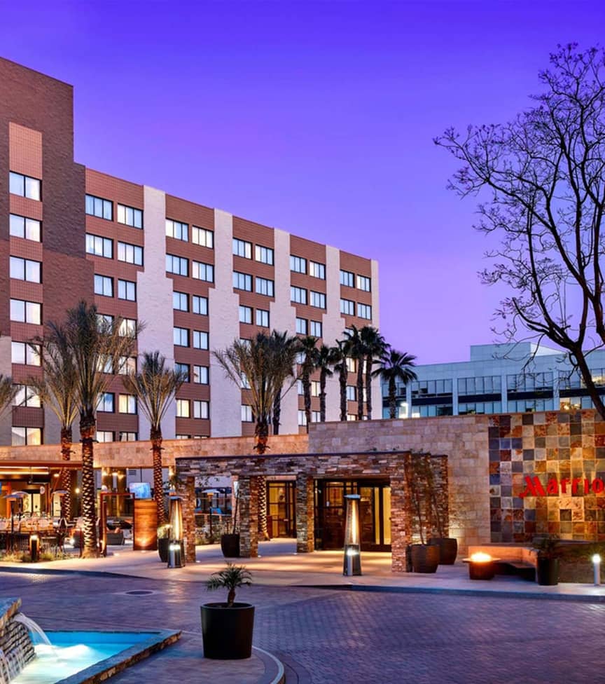 Los Angeles Marriott Burbank Airport front
