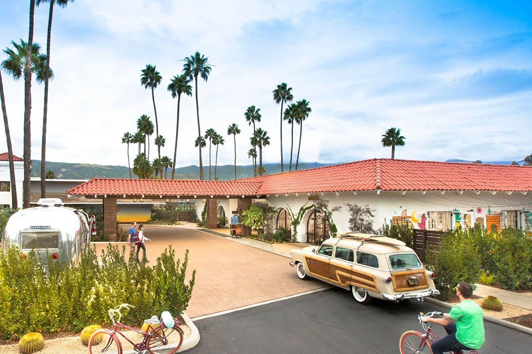exterior view of Kimpton Goodland Goleta Hotel Santa Barbara